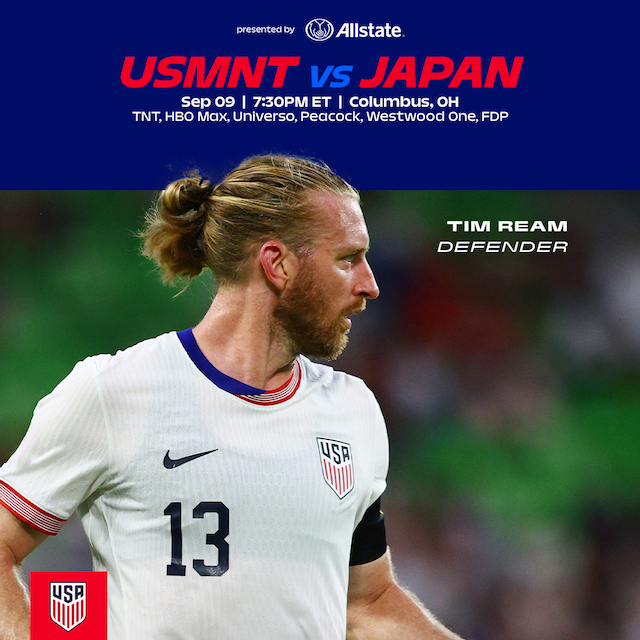 Match Preview: USMNT Closes September Window against Japan, Presented by Allstate