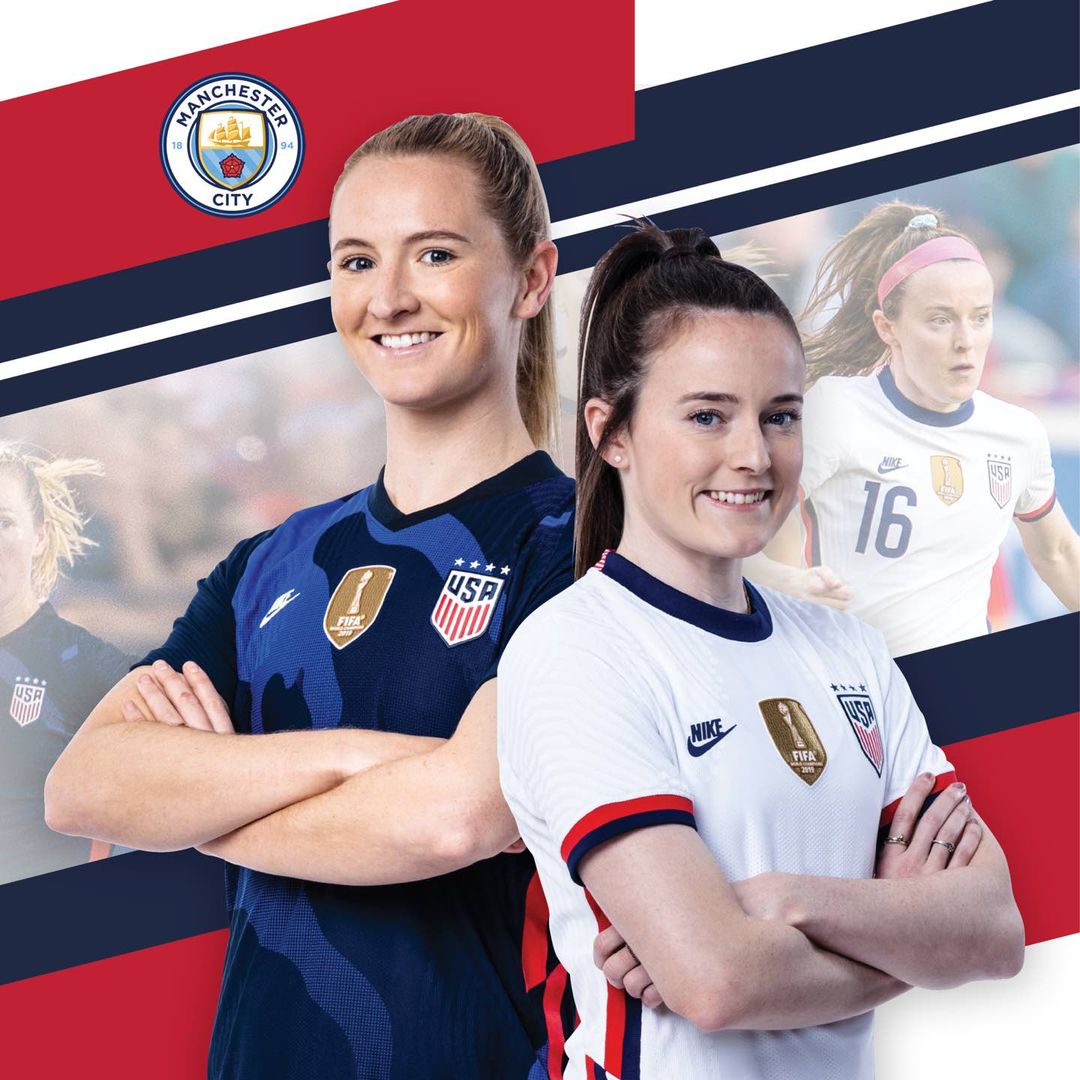 Mewis Lavelle Win FA Cup With Manchester City