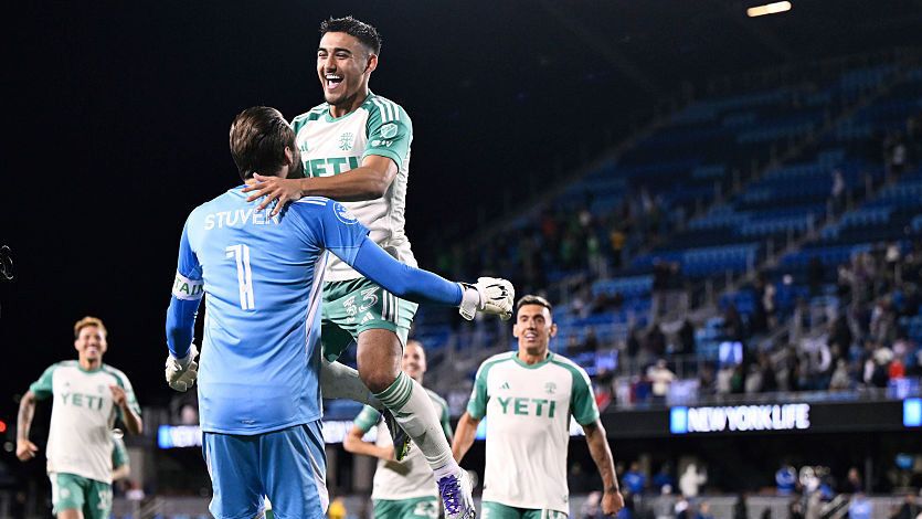 Austin FC celebrates