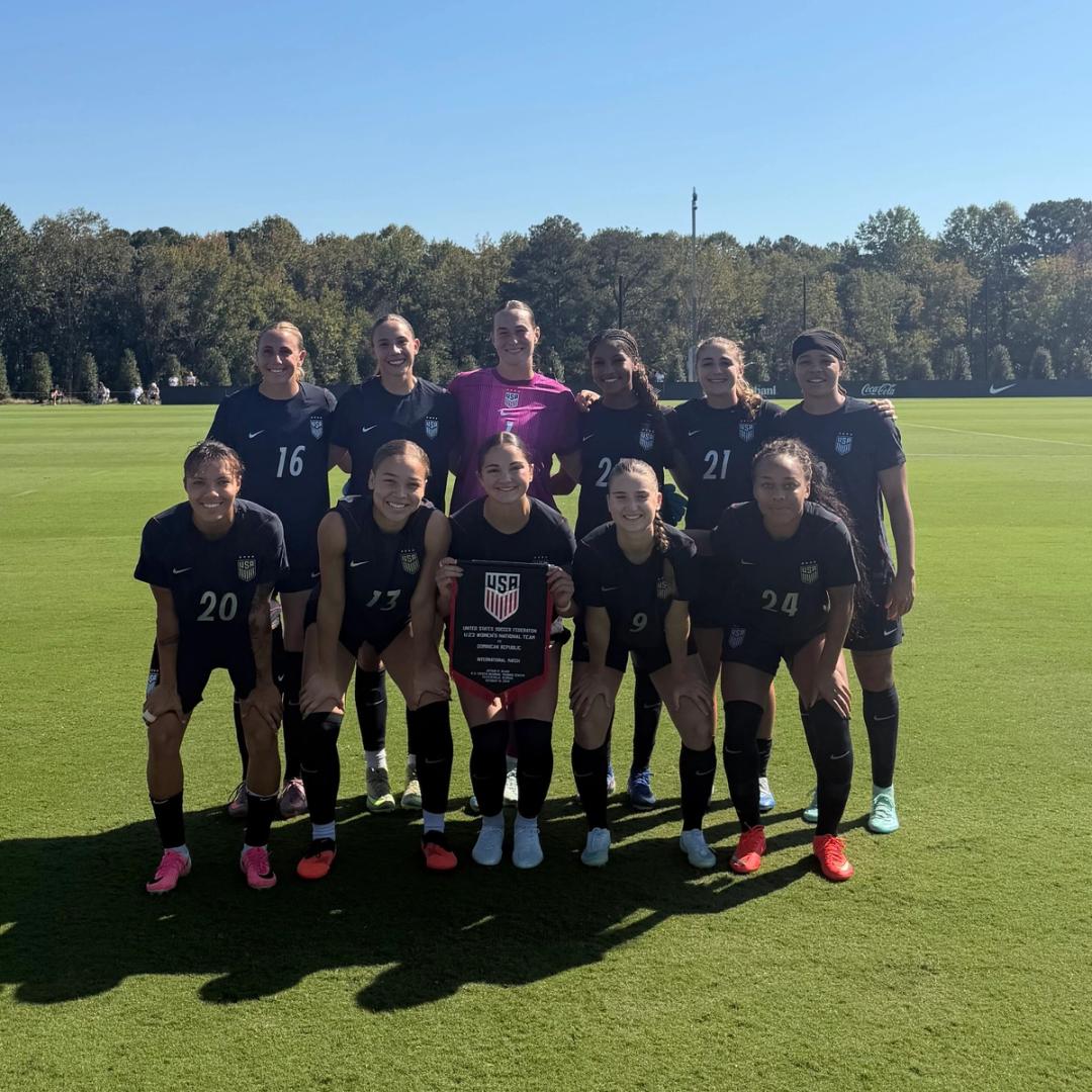 U.S. Under-23 Women's National Team Finishes Training Camp With 6-2 Win Over the Dominican Republic as Melani Barcenas Scores Twice