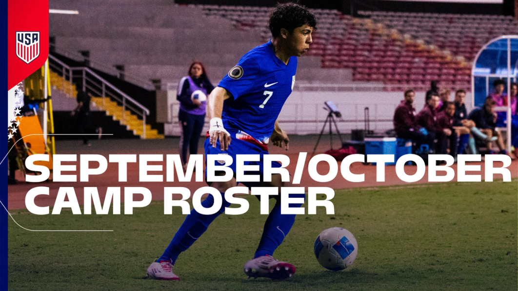 U.S. Under-19 Men's National Team Head Coach Rob Valentino Names 20 Players for International Training Camp in Marbella, Spain