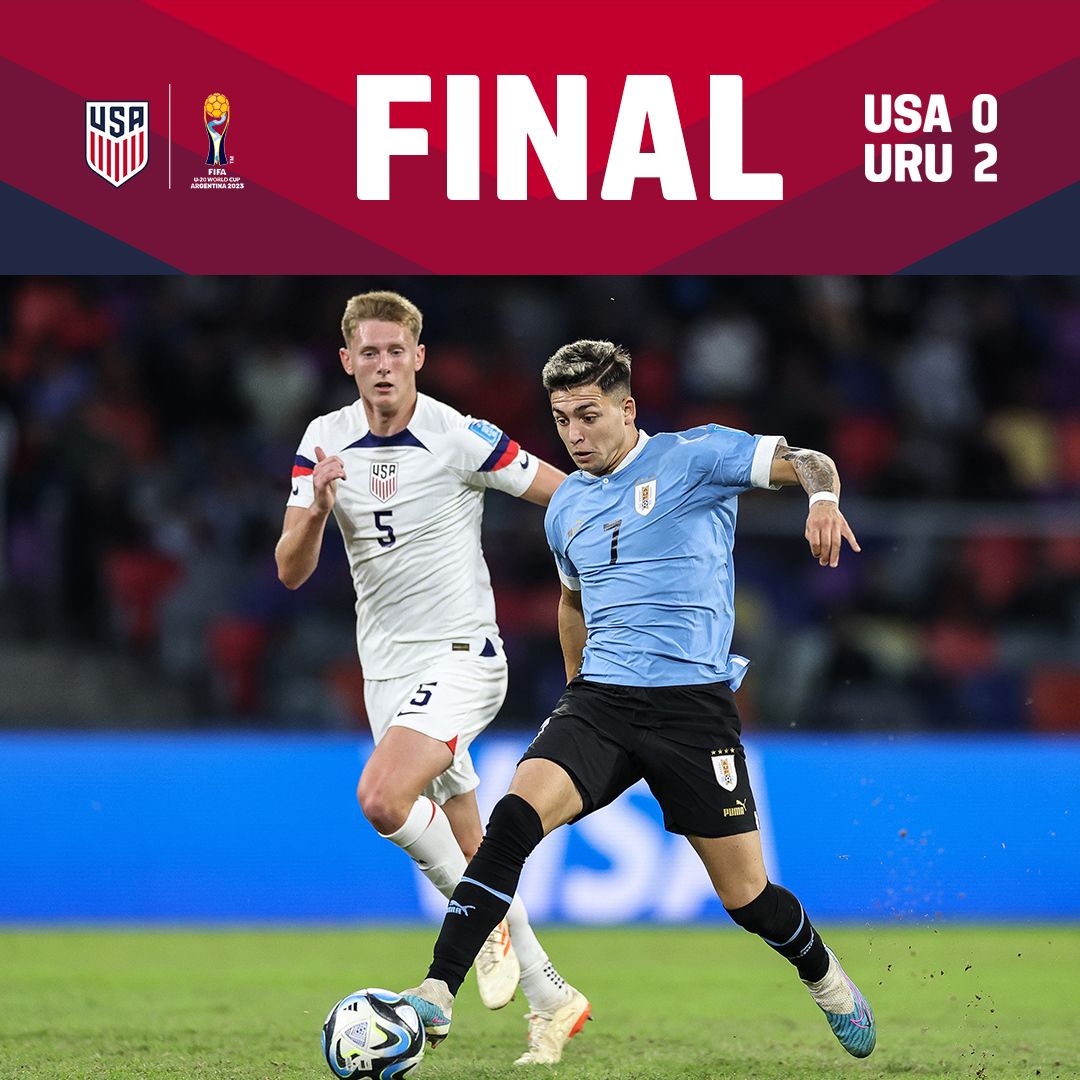 2023 fifa u 20 world cup usa 0 uruguay 2 match report stats standings