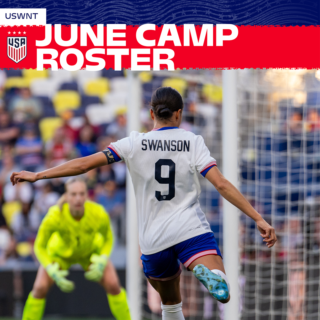 Hayes Names 26-Player USWNT Roster for June Matches in Brazil
