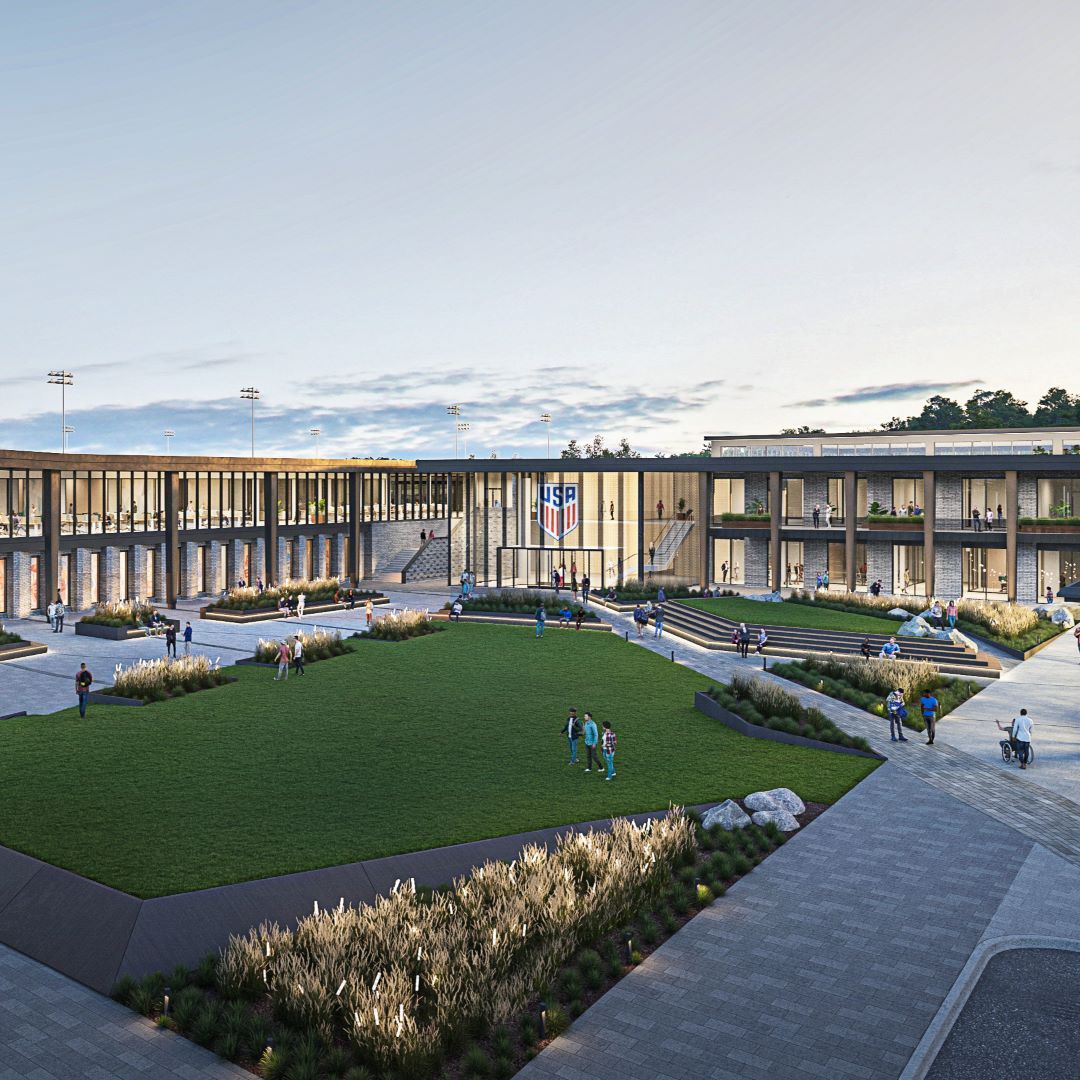 Us Soccer Breaks Ground On The Arthur M Blank Us Soccer National Training Center