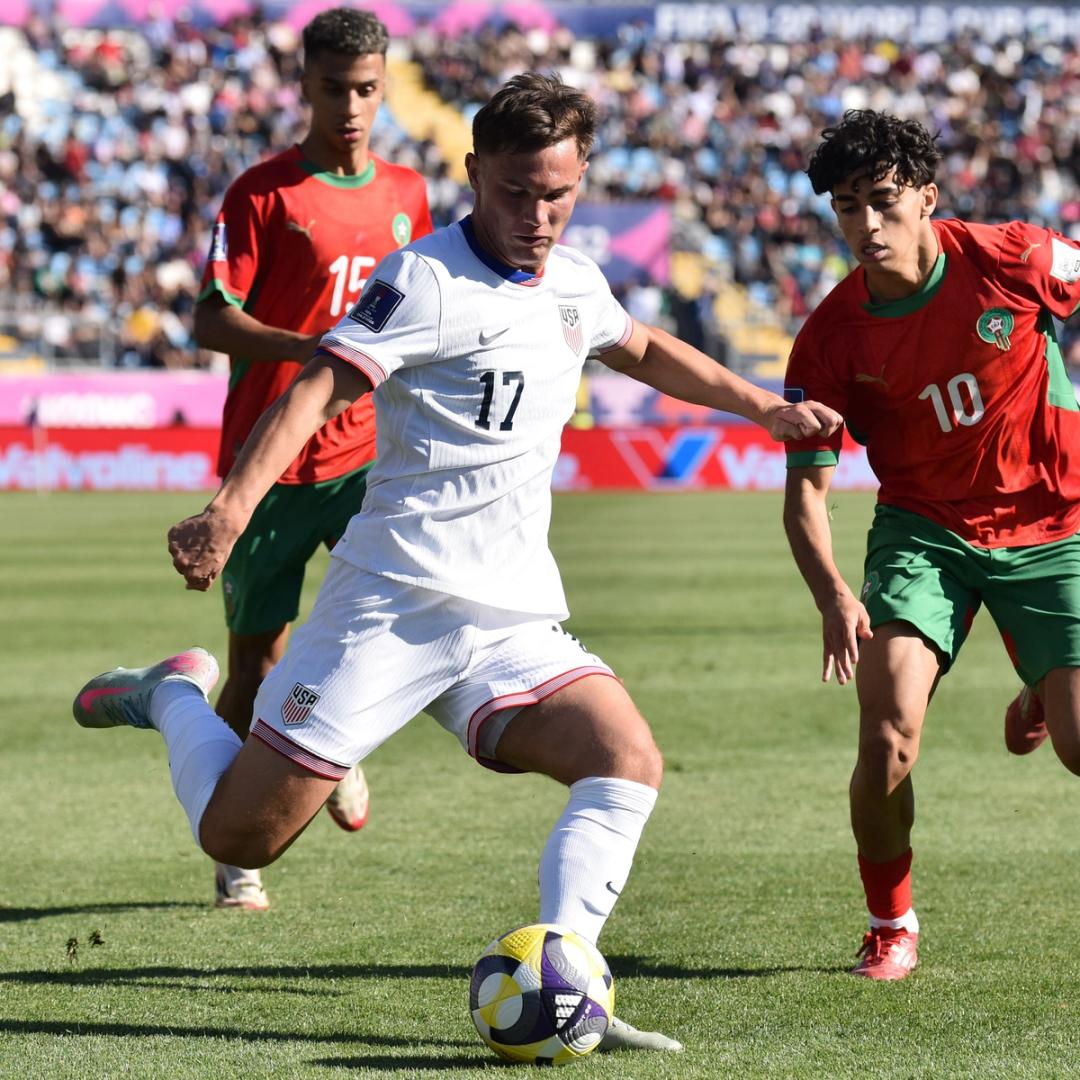 U.S. Under-20 Men's National Team Falls 3-1 to Morocco In Quarterfinals of 2025 FIFA U-20 World Cup