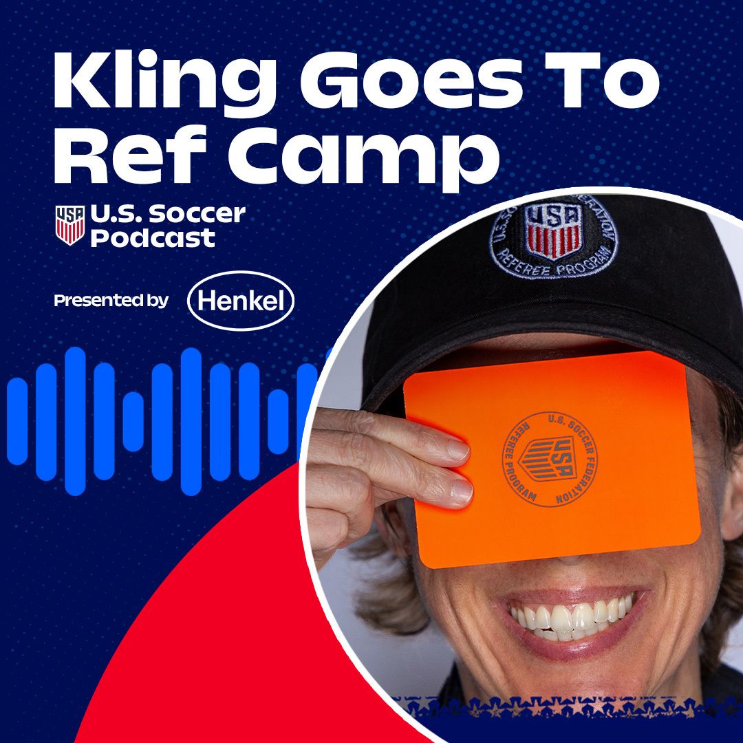 U.S. Soccer Podcast: Meghan Klingenberg Goes to Referee Camp