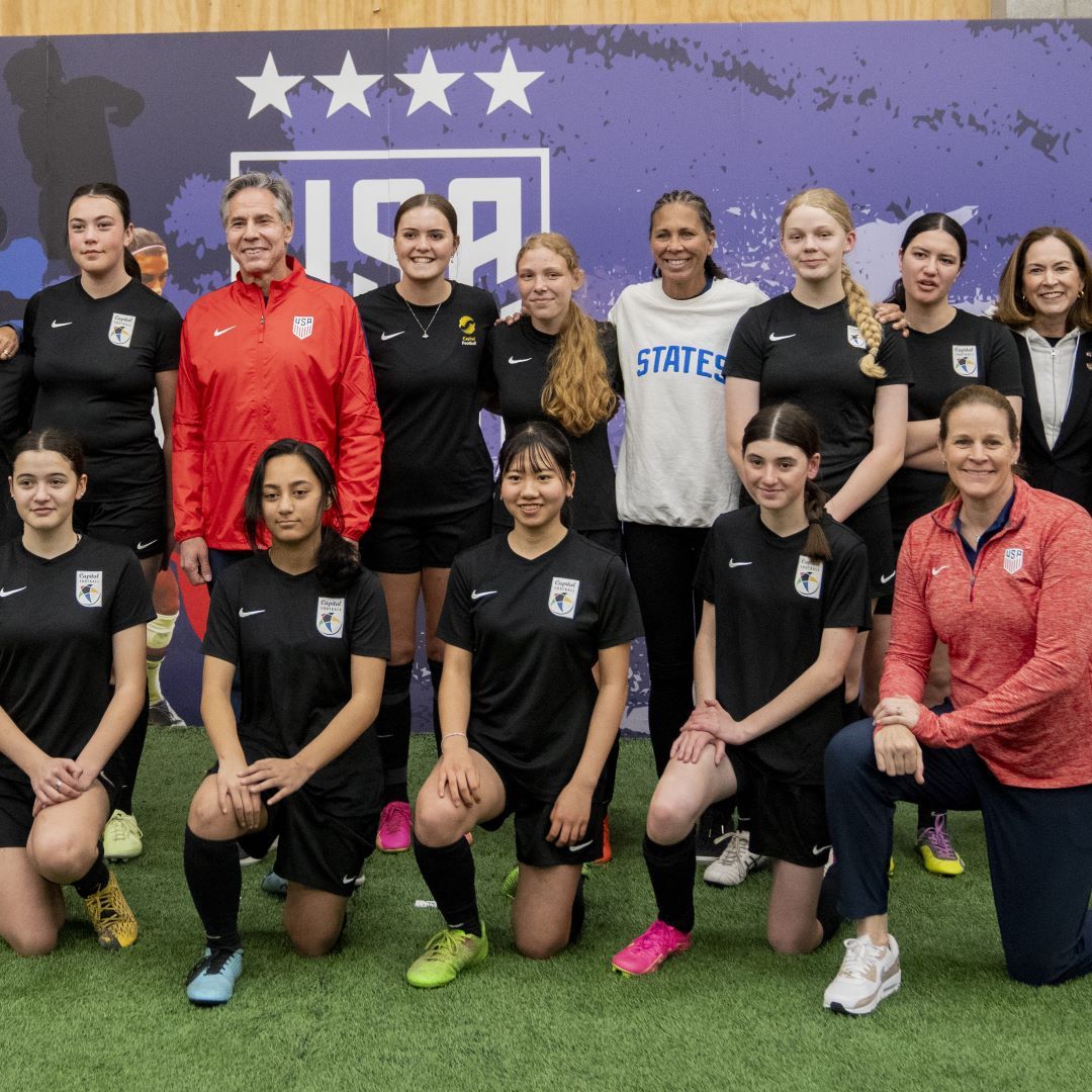 US Soccer State Department Global Efforts Of Sports Diplomacy And Grow Game Of Soccer To Next Level