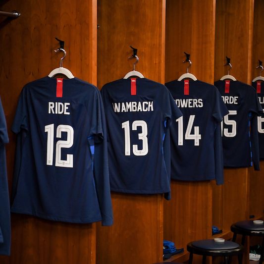 WNT Honors Inspirational Women with Names on Back of Jerseys at SheBelieves Cup