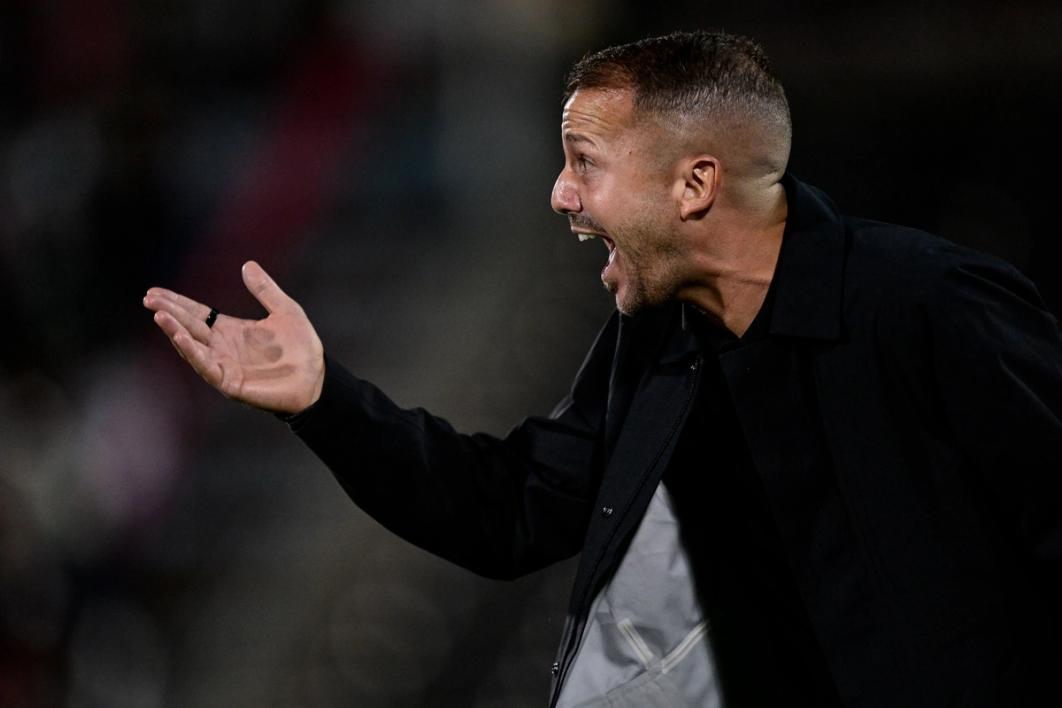 Head coach Yoann Damet of St. Louis CITY SC during the 2026 Lamar Hunt U.S. Open Cup Semifinals (Photo by Dustin Bradford/USSF/Getty Images)