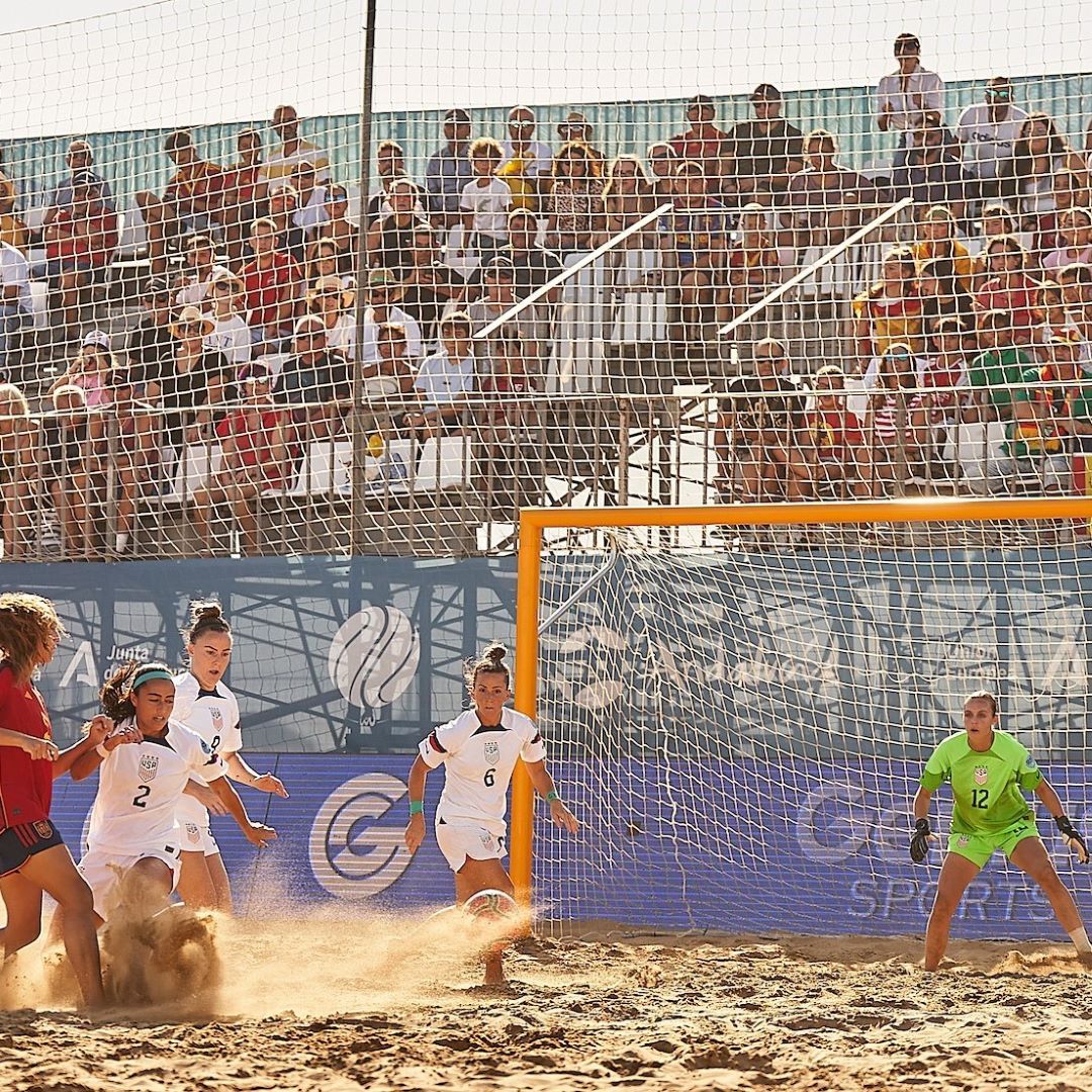 U.S. Beach WNT Falls to No. 1-Ranked Spain at 2023 Mundialito Tournament