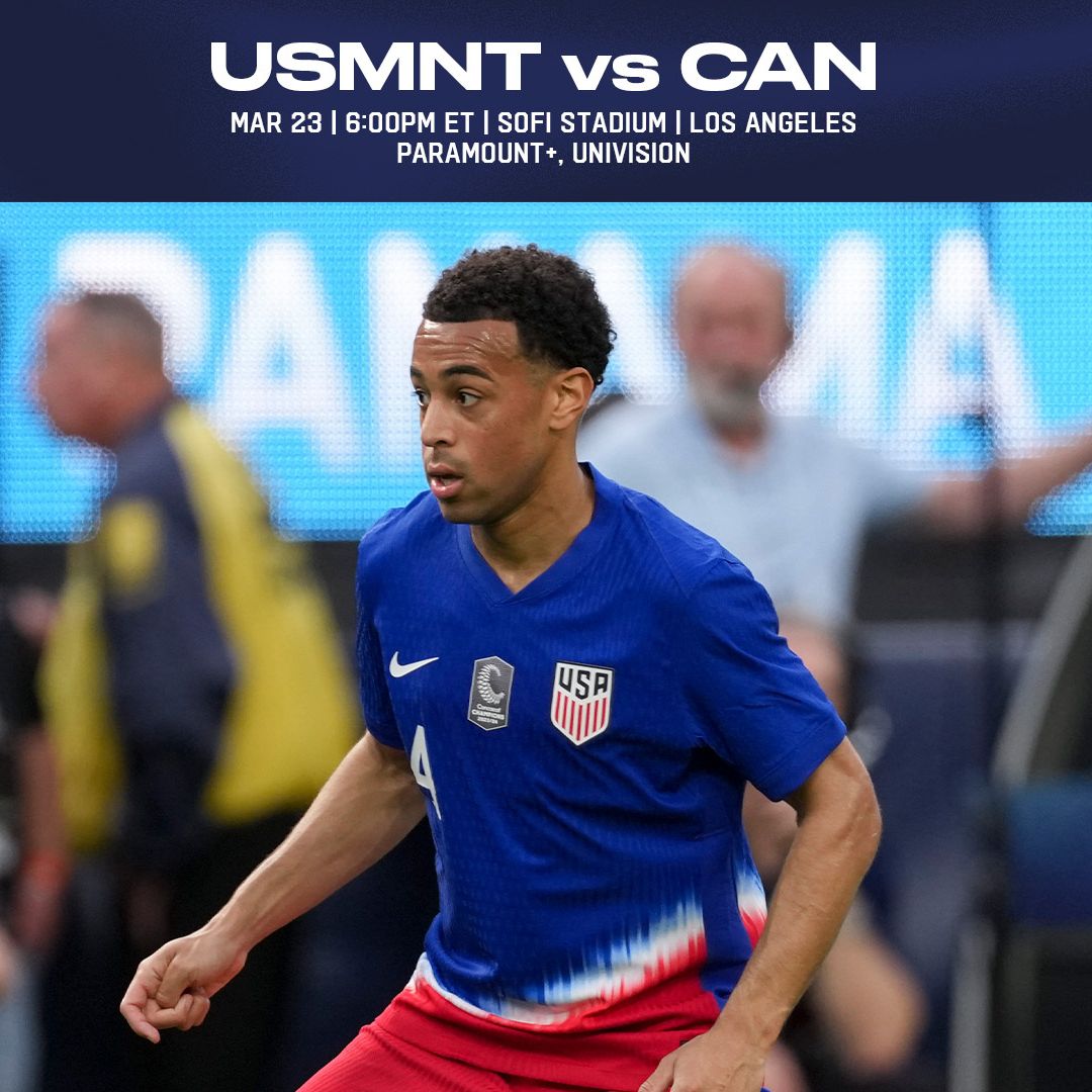 USMNT Takes On Canada for Bronze in Concacaf Nations League
